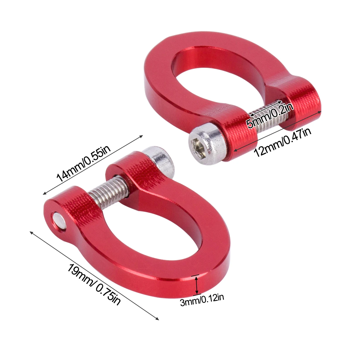 CNC Aluminum Bumper D-ring Tow - Hobby Zone Rc recensie en prijs