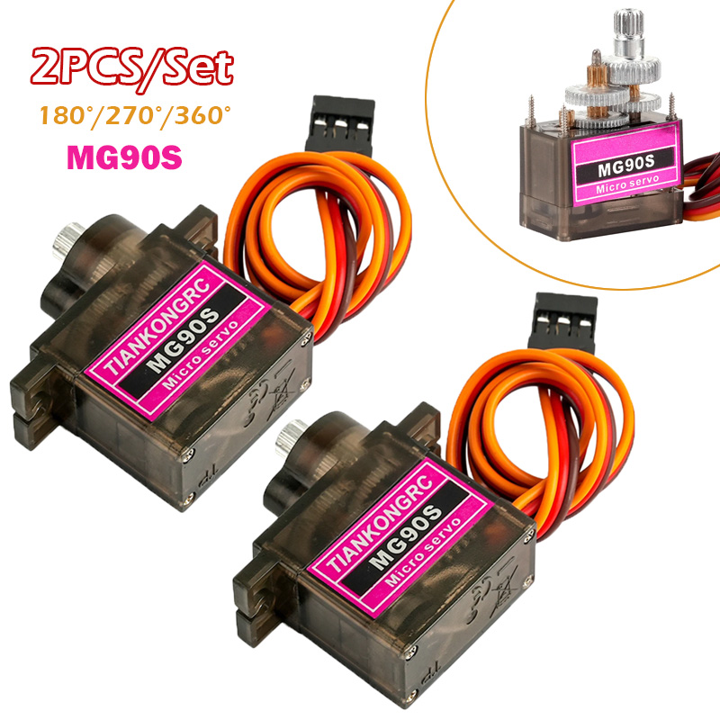 2PCS MG90S Full Metal Gear Mic - Rc Hobby Drone recensie en prijs