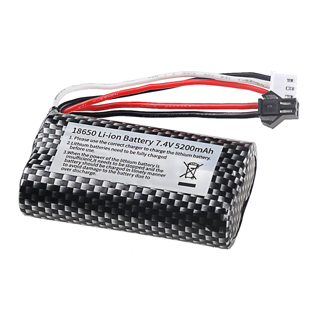 18650 7.4V 5200mAh Li-ion batt - Rc Hobby Drone recensie en prijs