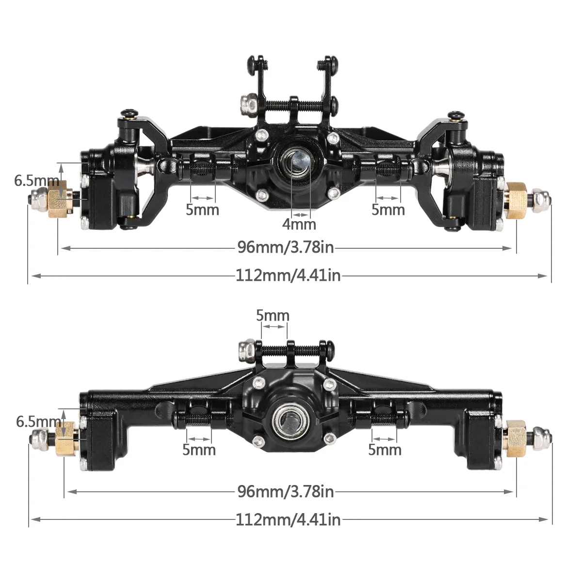 TRX4M Aluminum Front Rear Port - Hobby Zone Rc recensie en prijs