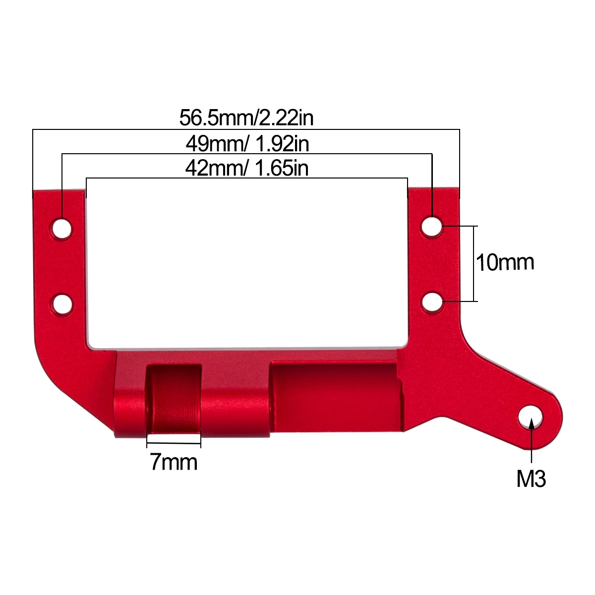 CNC Aluminium Axle Servo Mount - Hobby Zone Rc recensie en prijs