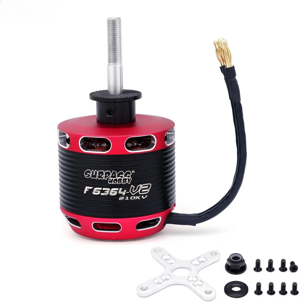 Surpass Hobby F-6364 210KV Bru - Rc Hobby Ua recensie en prijs